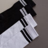 iN ControL 2pack kniesokken met strepen - black - sfeer1